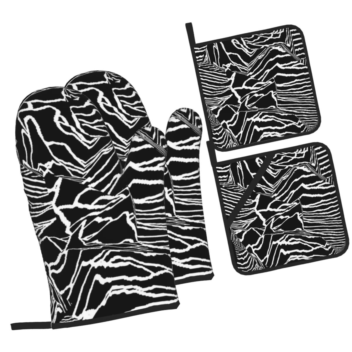 Kitchen Baking Ware - Joy Division Unknown Pleasures 오븐 장갑