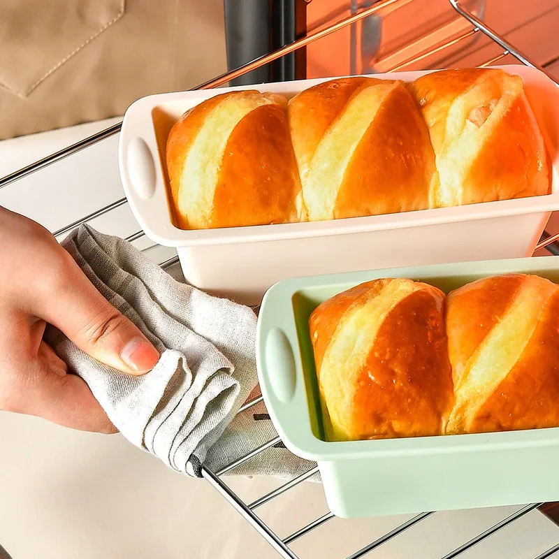 Kitchen Baking Ware - 사각형 실리콘 몰드 캔디 토스트 부활절