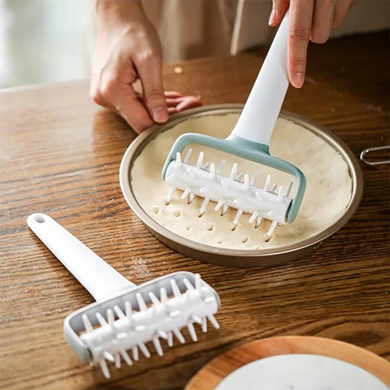 Kitchen Roller Baking - 1PC 다기능 피자 도우 니들 펀처
