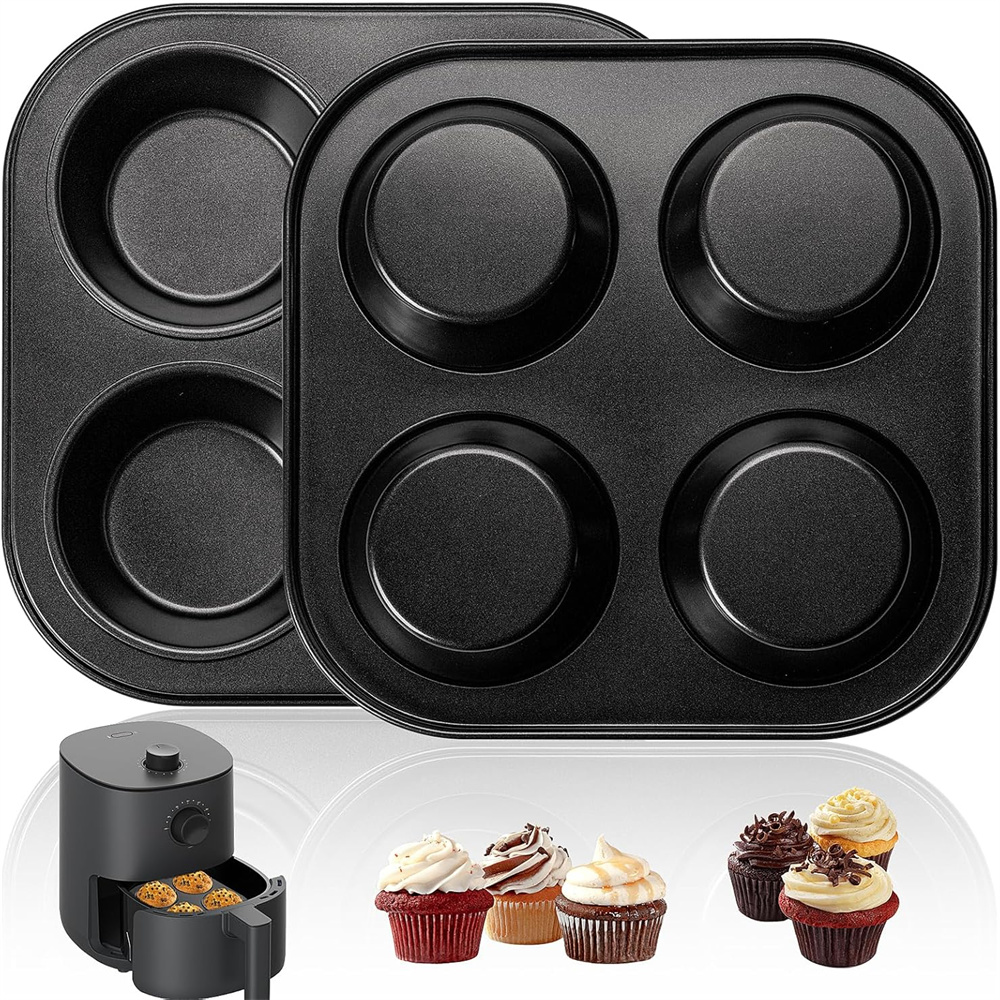 Muffin Tin Nonstick - 에어프라이어 머핀 팬, 논스틱 소형 오븐