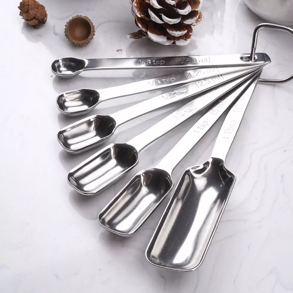 Kitchen Baking Scale - 휴대용 스테인리스 스틸 계량 스푼, 주방