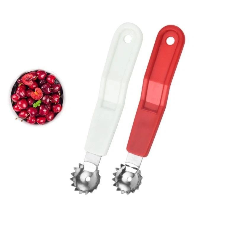 Kitchen And Baking Tools - 1/4개 체리 피터 도구 스테인레스 스틸
