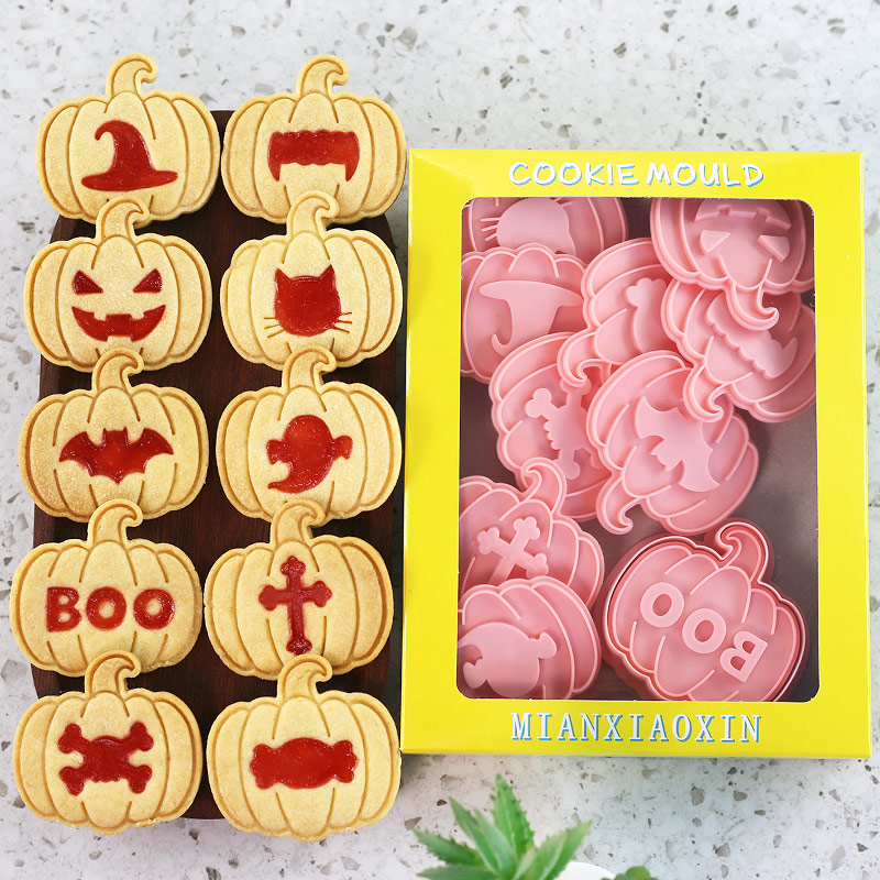 할로윈 잼 채움 쿠키 커터 세트 10개, 호박 & 박쥐 - Cookie Cutter Set 리뷰 및 가격
