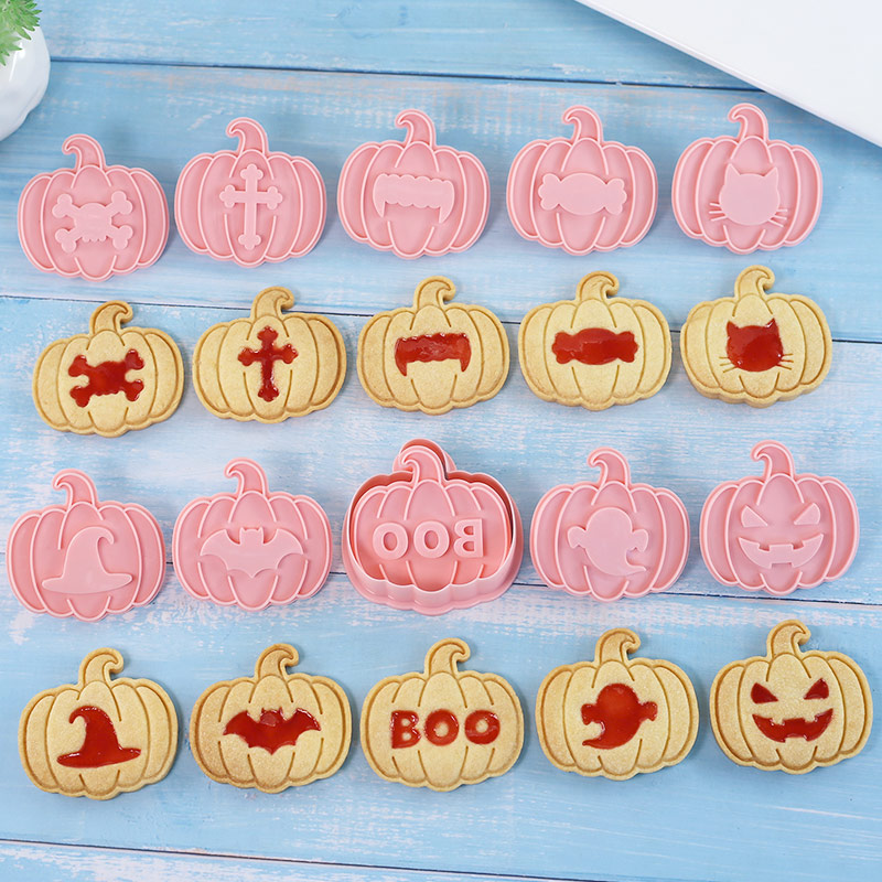 할로윈 잼 채움 쿠키 커터 세트 10개, 호박 & 박쥐 - Cookie Cutter Set 리뷰 및 가격