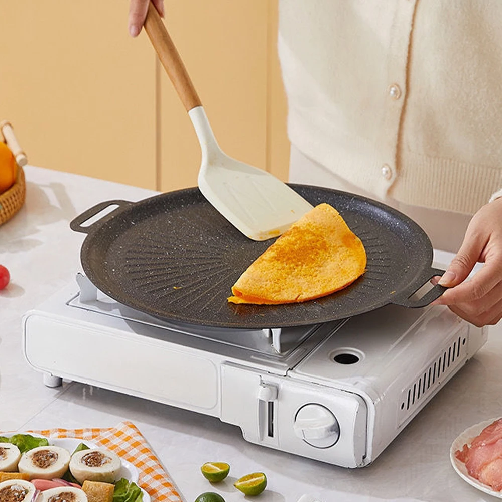 34CM 야외 바베큐 그릴 팬 논스틱 베이킹 트레이 한 - Kitchen Baking Tray 리뷰 및 가격