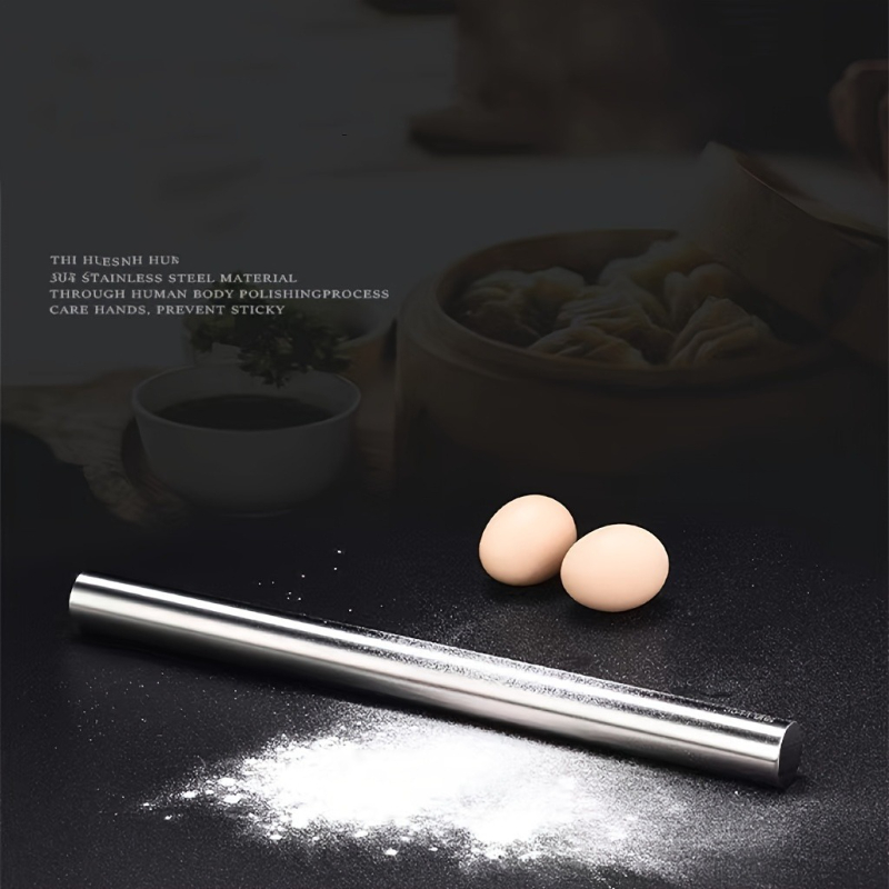 논스틱 스테인리스 스틸 롤링핀 반죽 롤러 베이킹 도구  - Kitchen Roller Baking 리뷰 및 가격