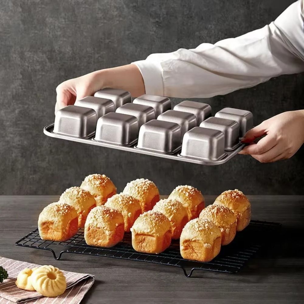 12구 사각 머핀 틀, 부식 방지 칸막이, 머핀/컵케이 - Muffin Tin Nonstick 리뷰 및 가격