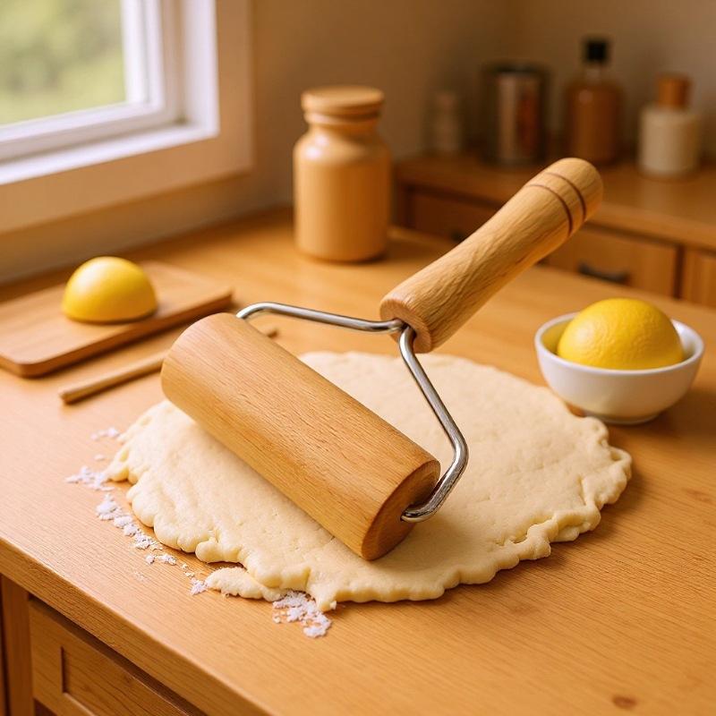 롤링핀, 페이스트리 및 피자 베이커 롤러, 나무 베이킹 - Kitchen Roller Baking 리뷰 및 가격