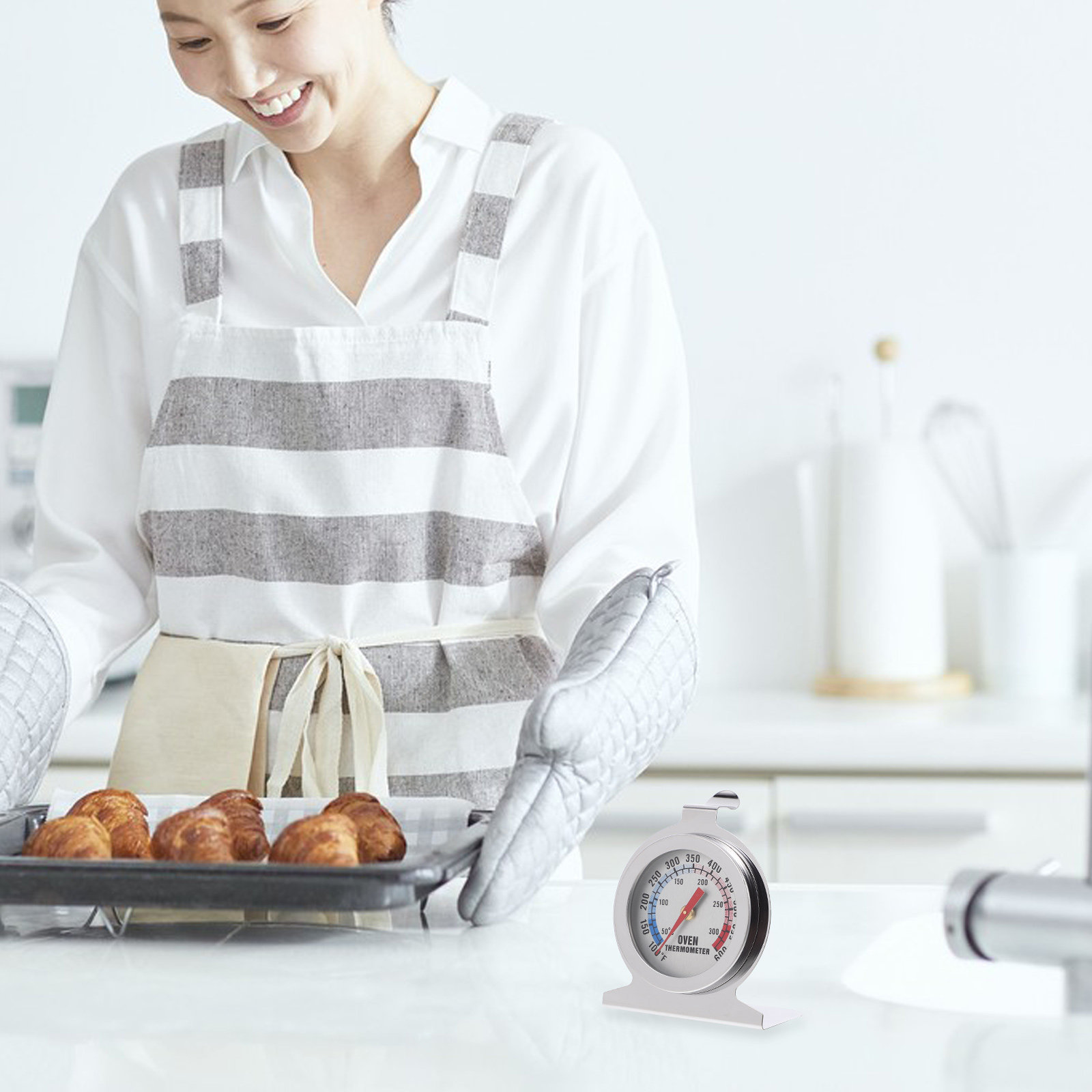 스테인리스 스틸 오븐 온도계 정확한 온도 측정기 즉시  - Kitchen Baking Oven 리뷰 및 가격