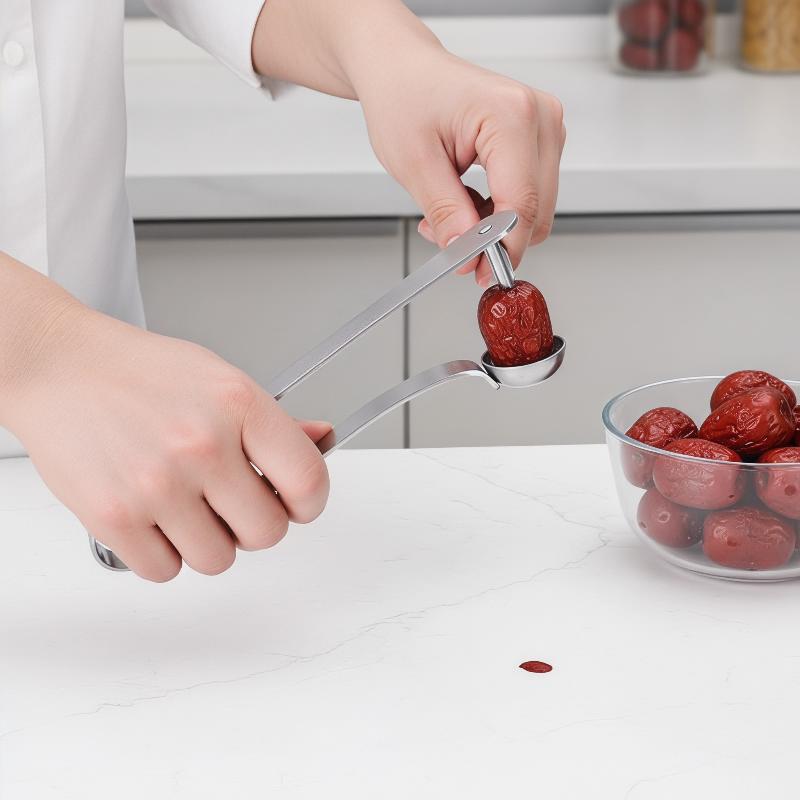 {YY30} 1개 스테인리스 스틸 대추 코어러, 간편한 - Kitchen And Baking Tools 리뷰 및 가격