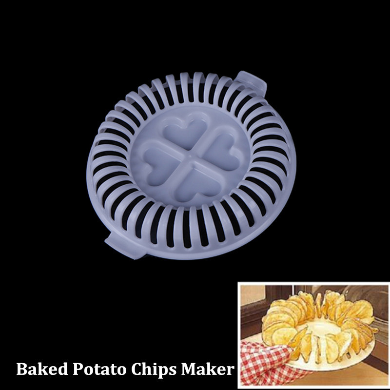 1 Pcs 건강 지방 무료 전자 레인지 DIY 감자 파 - Kitchen Baking Ware 리뷰 및 가격