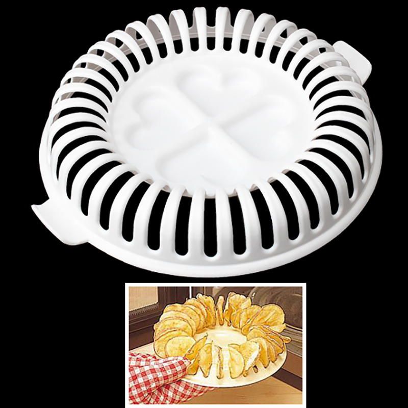 1 Pcs 건강 지방 무료 전자 레인지 DIY 감자 파 - Kitchen Baking Ware 리뷰 및 가격