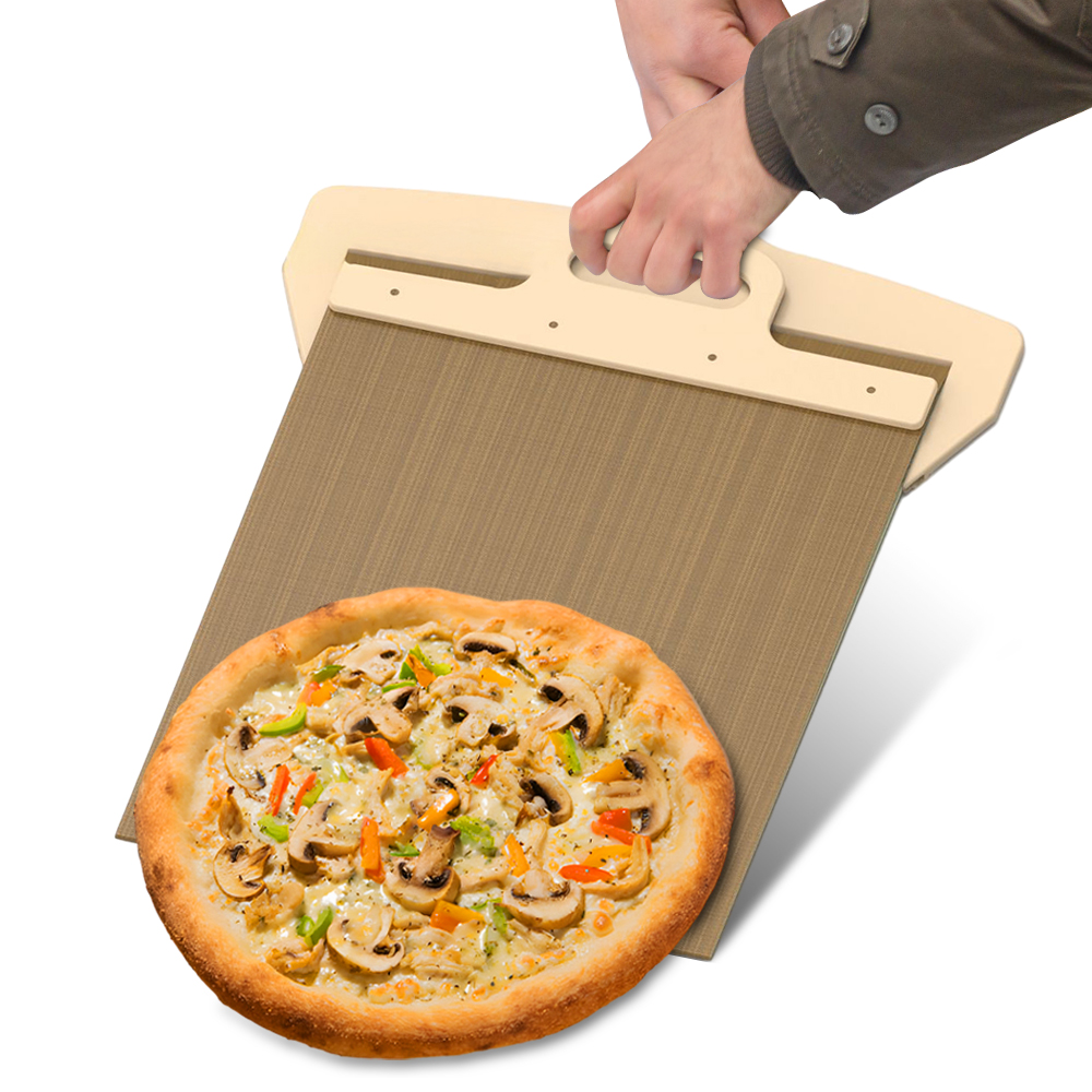 슬라이딩 피자 필-12 인치 피자 패들, 손잡이와 베이 - Kitchen Baking Cloth 리뷰 및 가격