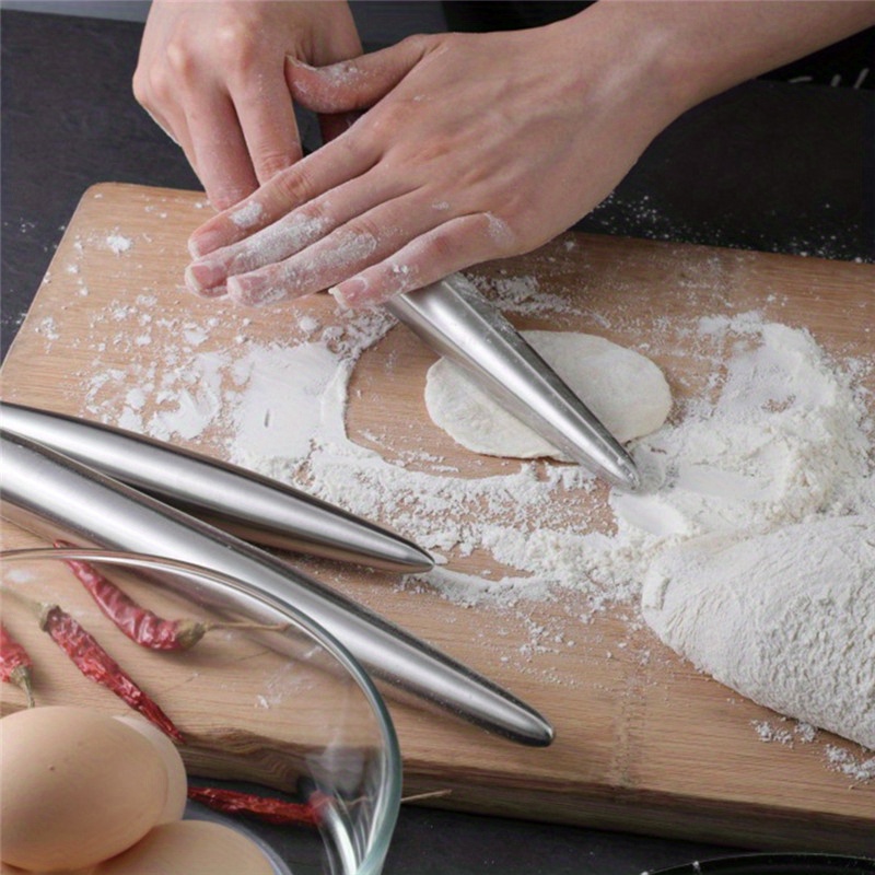 1개 스테인리스 스틸 롤링 핀 주방 도구 반죽 롤러 피 - Kitchen Roller Baking 리뷰 및 가격