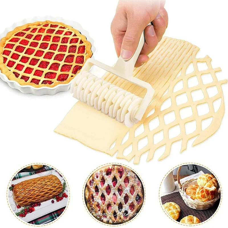창의적인 피자 롤러 커터, 피자 페이스트리 격자 롤러  - Kitchen Roller Baking 리뷰 및 가격
