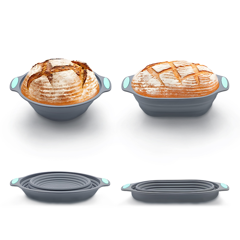 1PC 실리콘 접이식 바네통 빵 발효 바구니 - 사워도 - Kitchen And Baking Tools 리뷰 및 가격