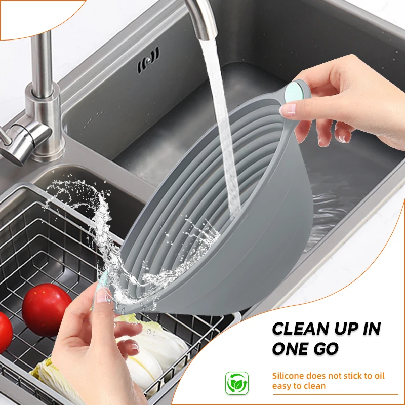 1PC 실리콘 접이식 바네통 빵 발효 바구니 - 사워도 - Kitchen And Baking Tools 리뷰 및 가격