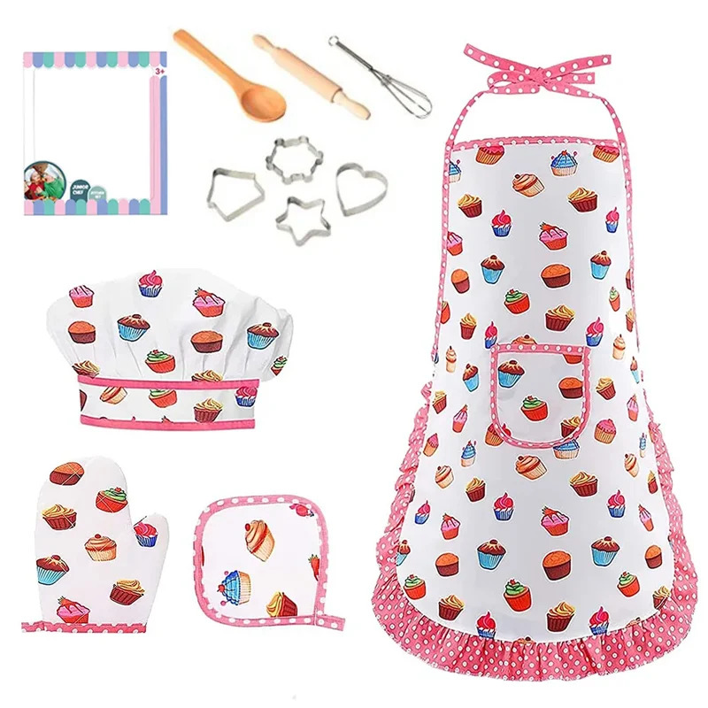 주방 장난감 베이킹 역할놀이 요리 도구 어린 소녀 요리 - Kitchen Baking Cloth 리뷰 및 가격