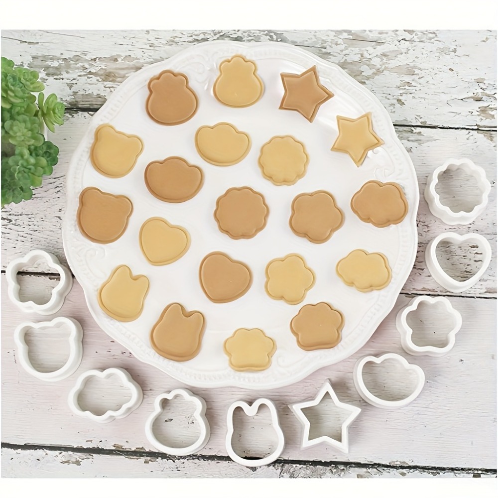 10개 쿠키/비스킷 커터 세트, 동물, 별, 하트 &  - Cookie Cutter Set 리뷰 및 가격