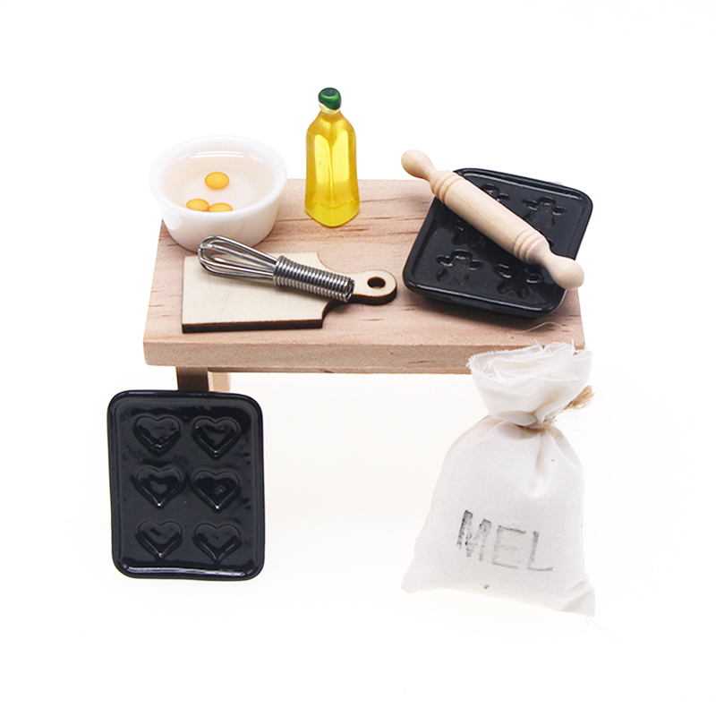 인형집 조리기구 8 개, 주방 용품 베이킹 팬 밀가루  - Kitchen Baking Ware 리뷰 및 가격