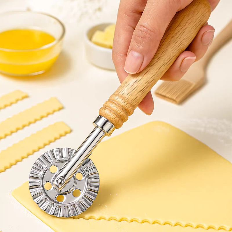 페이스트리 휠 커터 원형 피자 커팅 휠 도구 반죽 커팅 - Kitchen Roller Baking 리뷰 및 가격